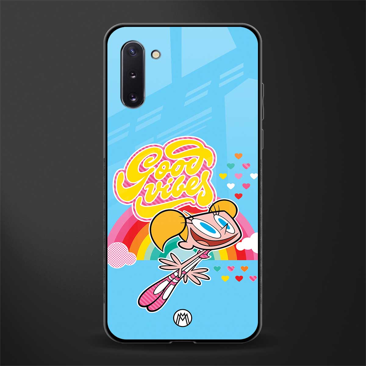 deedee good vibes glass case for samsung galaxy note 10 image