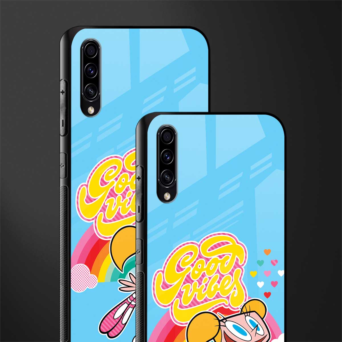 deedee good vibes glass case for samsung galaxy a70 image-2