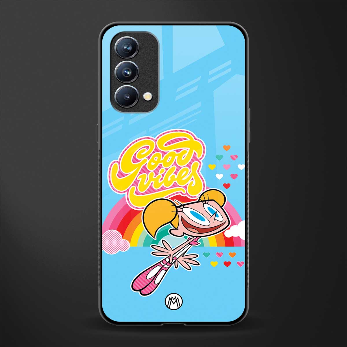 deedee good vibes glass case for oppo f19s image