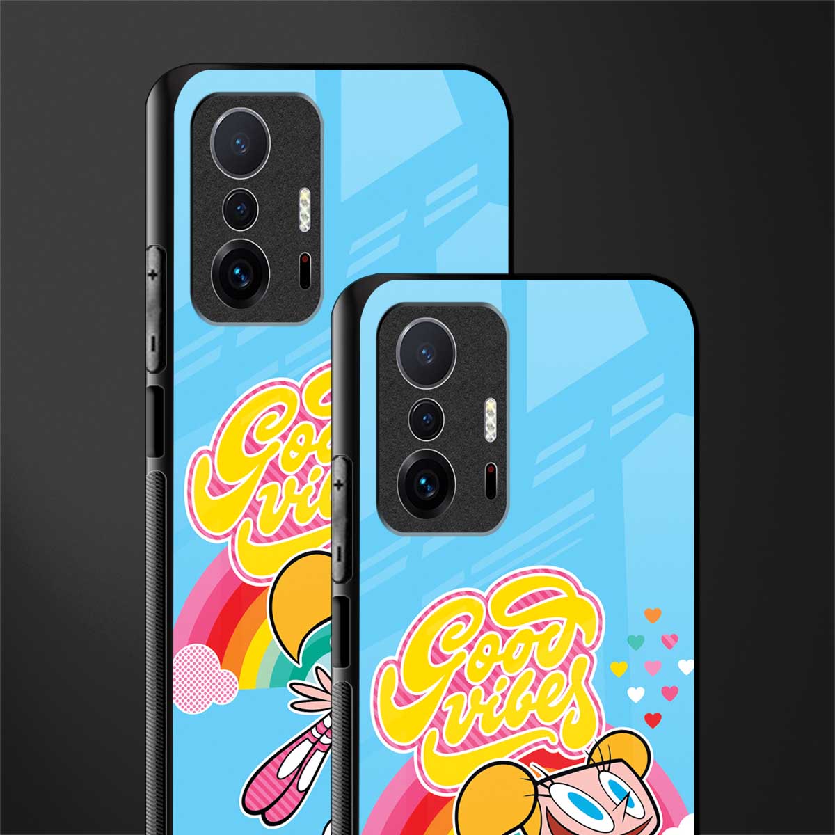 deedee good vibes glass case for mi 11t pro 5g image-2