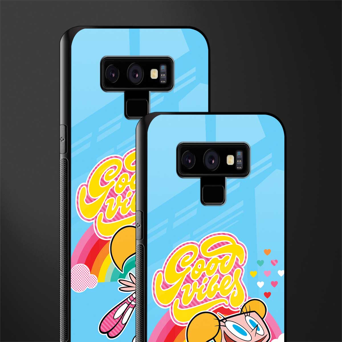 deedee good vibes glass case for samsung galaxy note 9 image-2