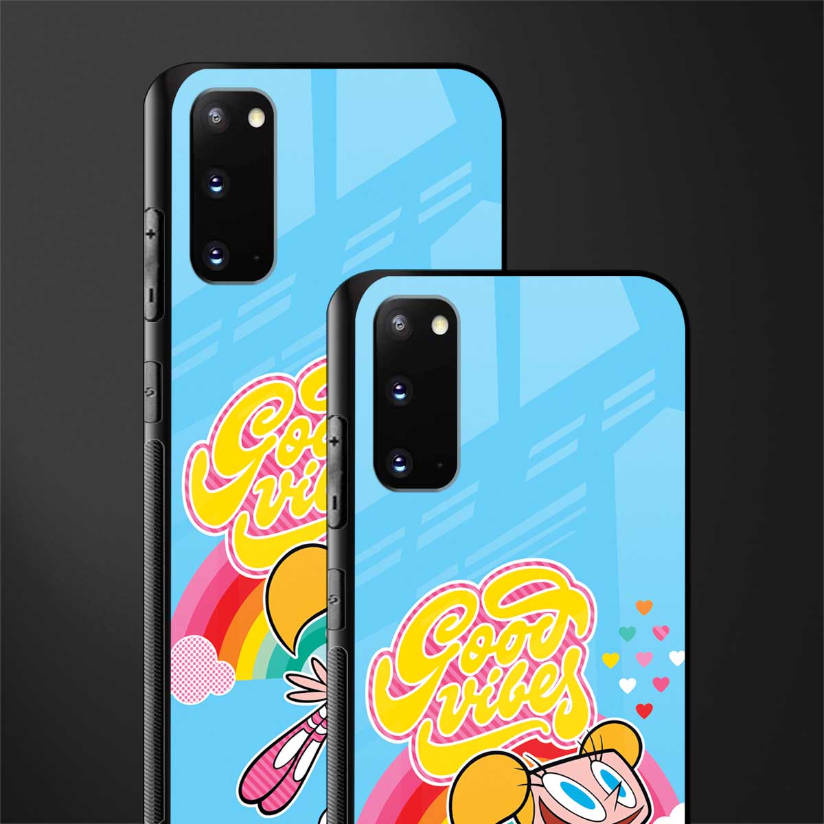 deedee good vibes glass case for samsung galaxy s20 image-2