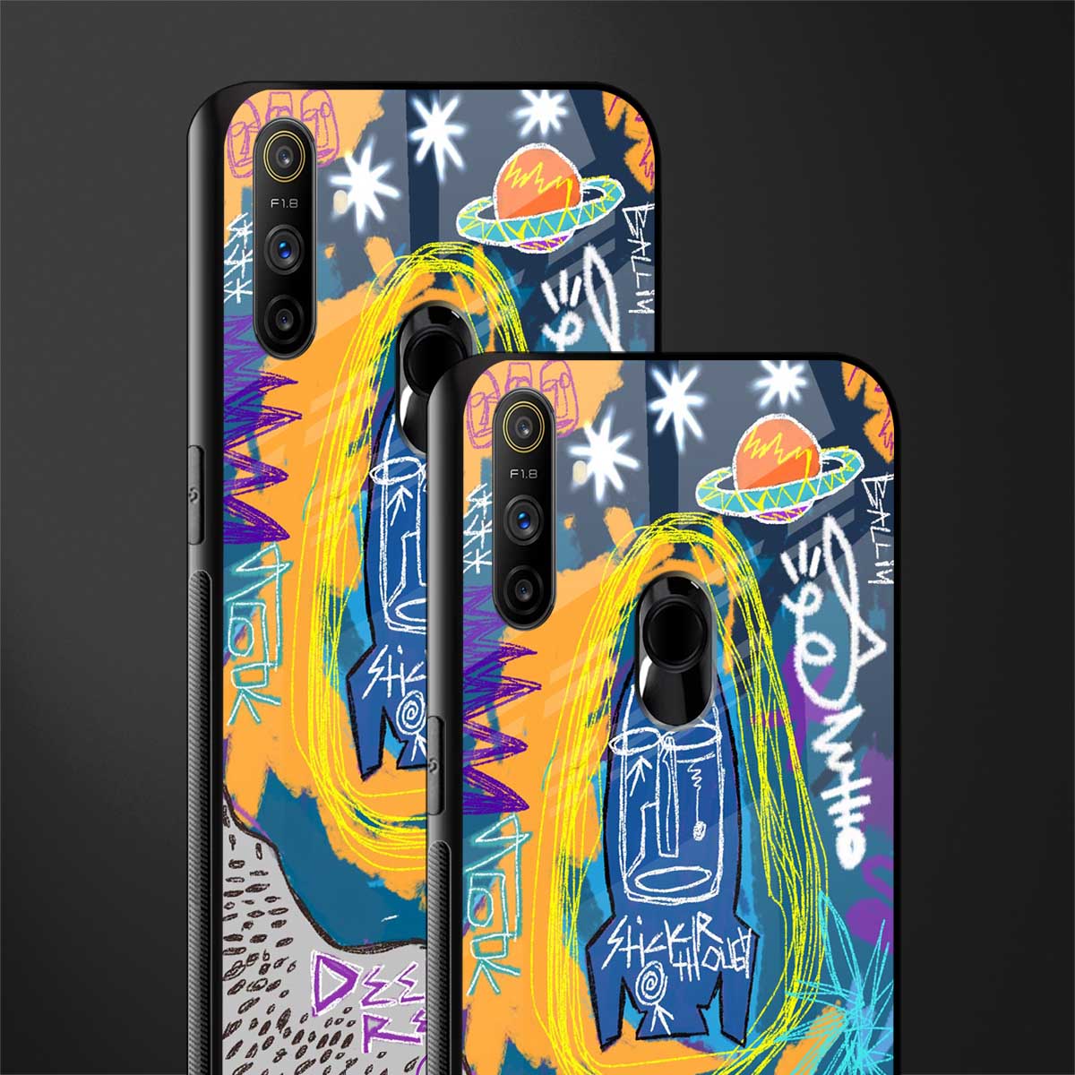deja vu glass case for realme narzo 20a image-2