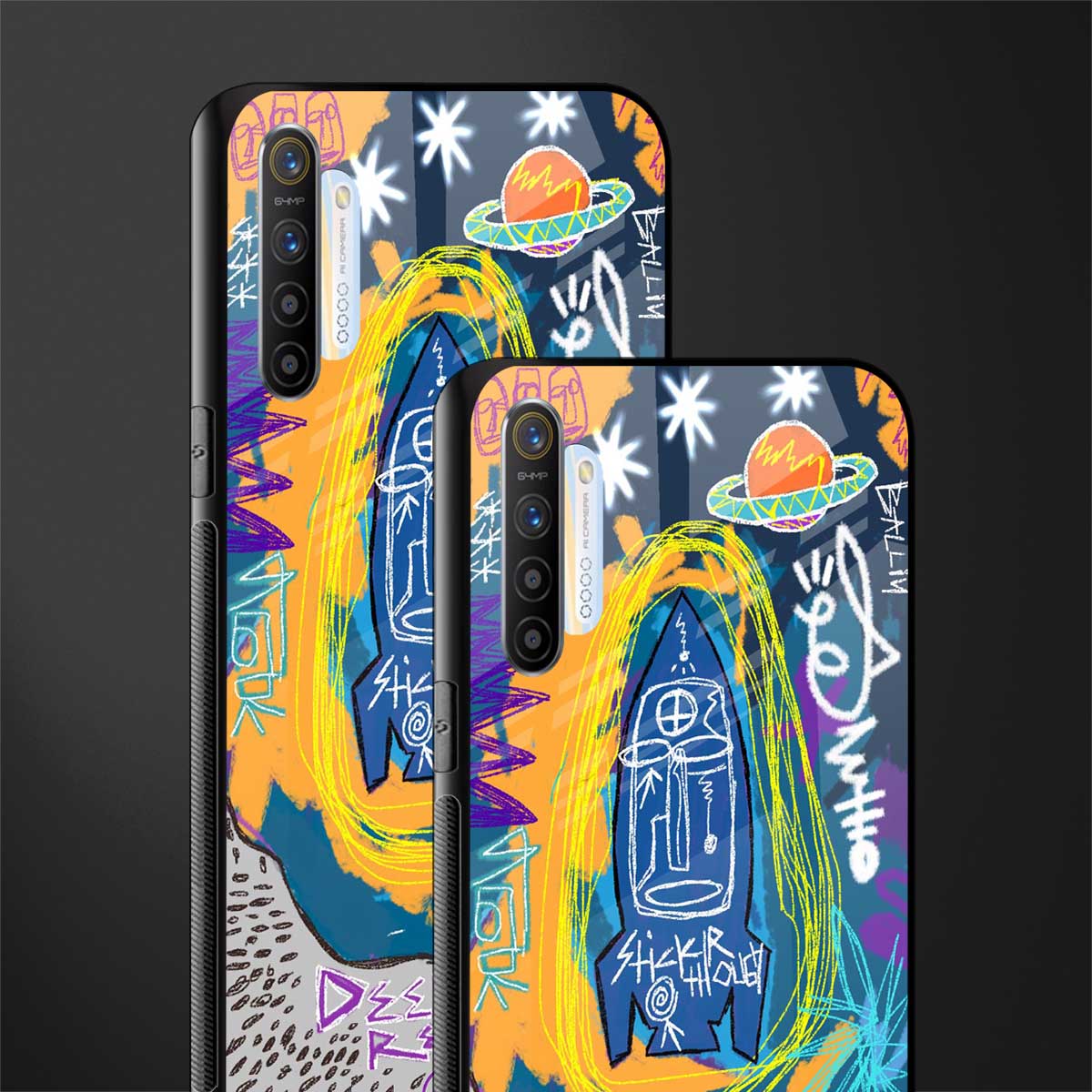 deja vu glass case for realme xt image-2