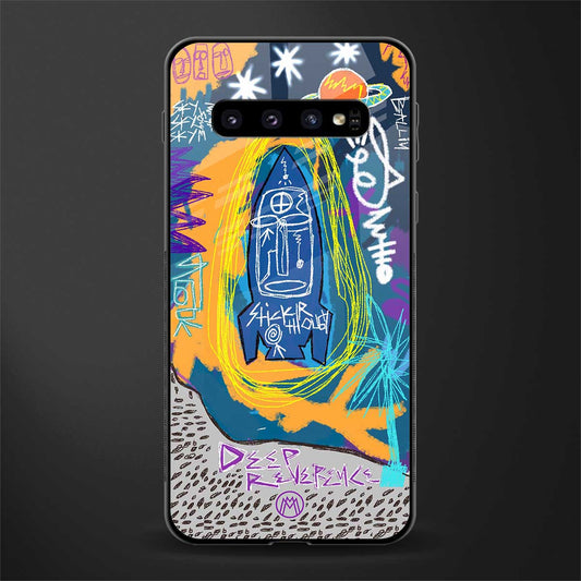 deja vu glass case for samsung galaxy s10 plus image