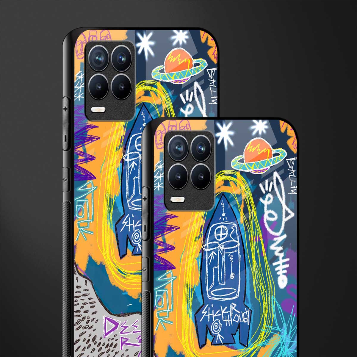 deja vu glass case for realme 8 4g image-2