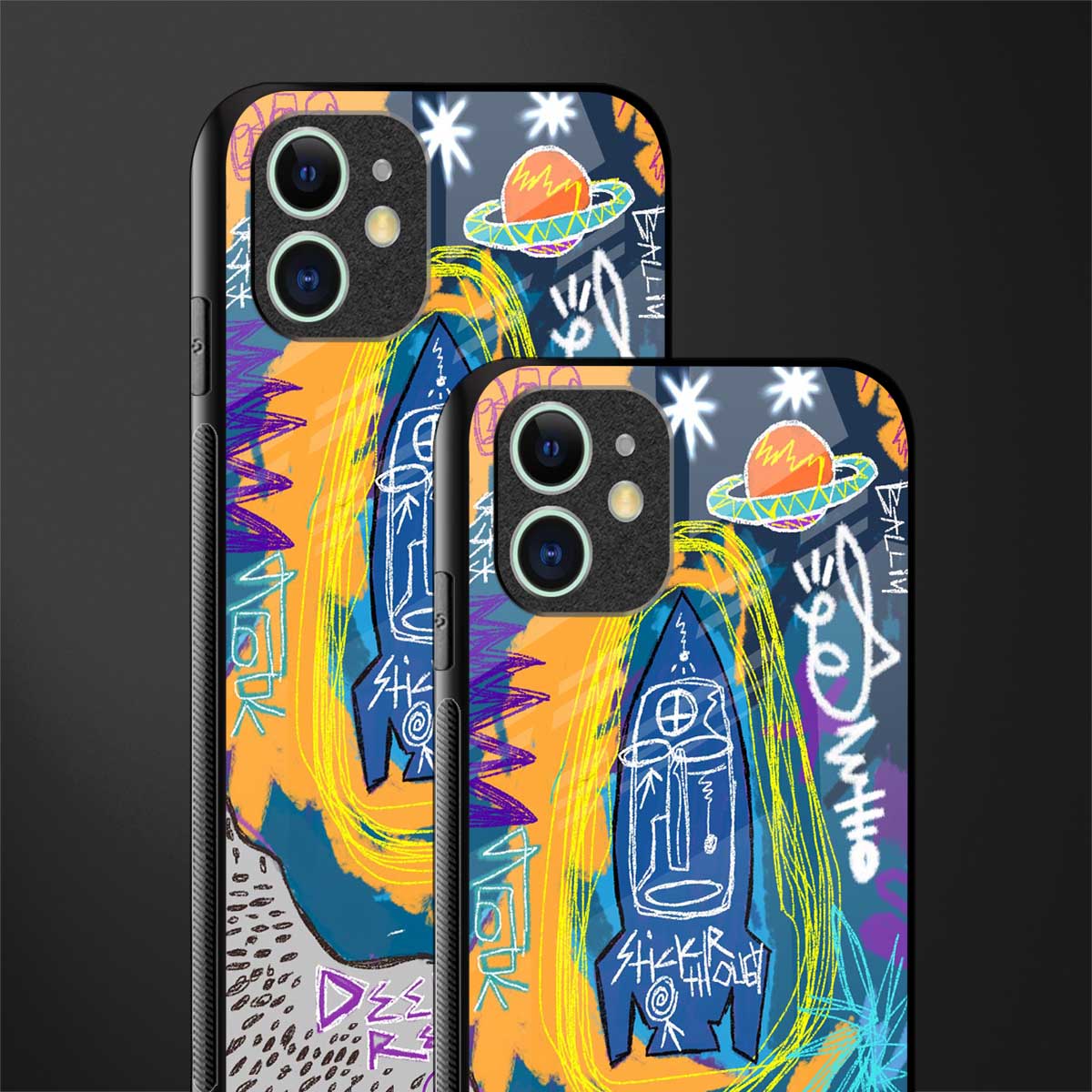 deja vu glass case for iphone 12 mini image-2