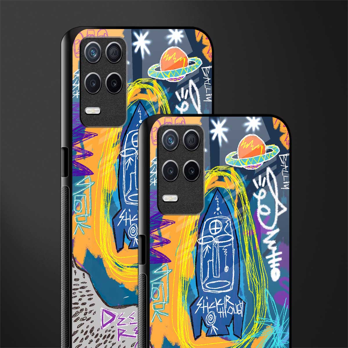 deja vu glass case for realme narzo 30 5g image-2