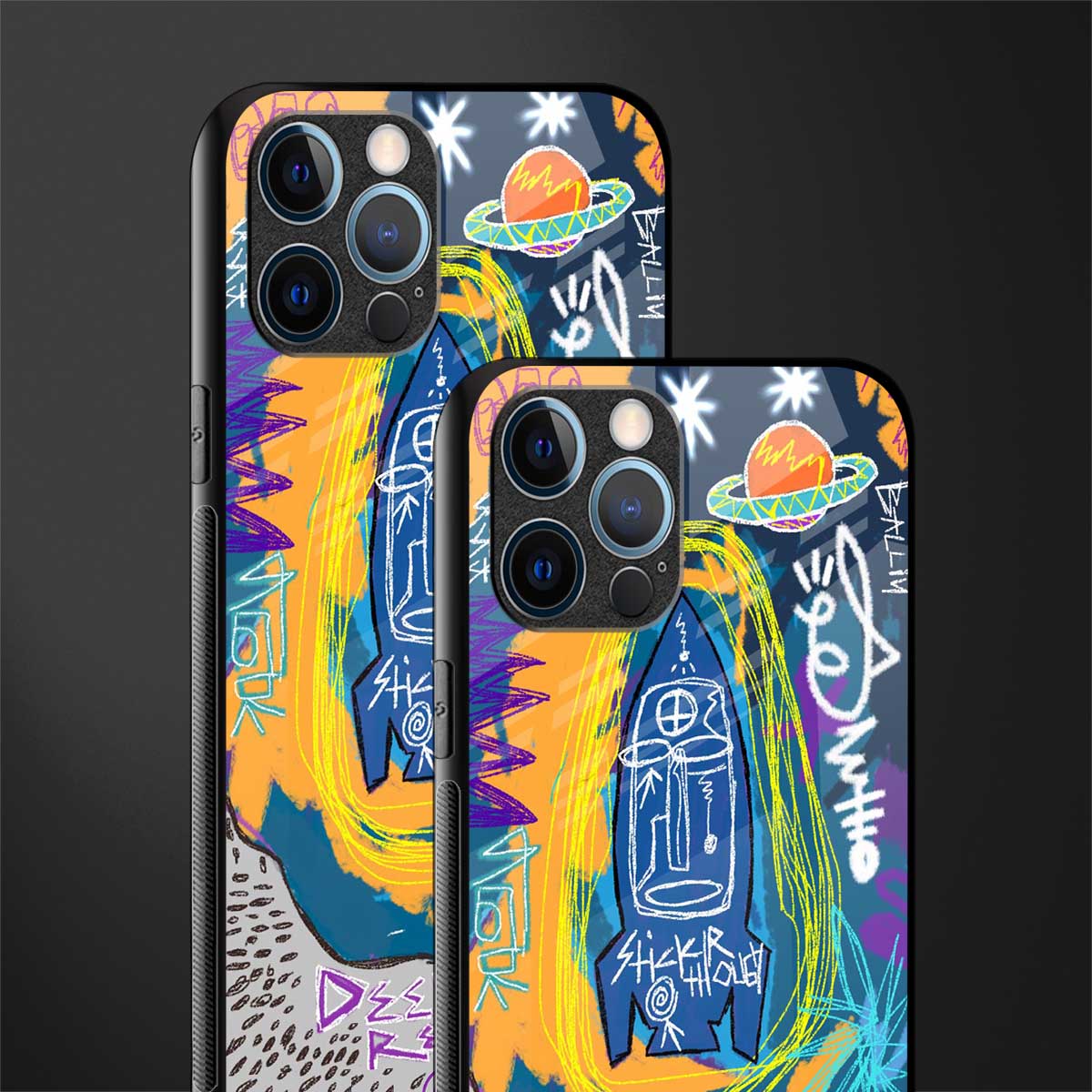 deja vu glass case for iphone 12 pro max image-2