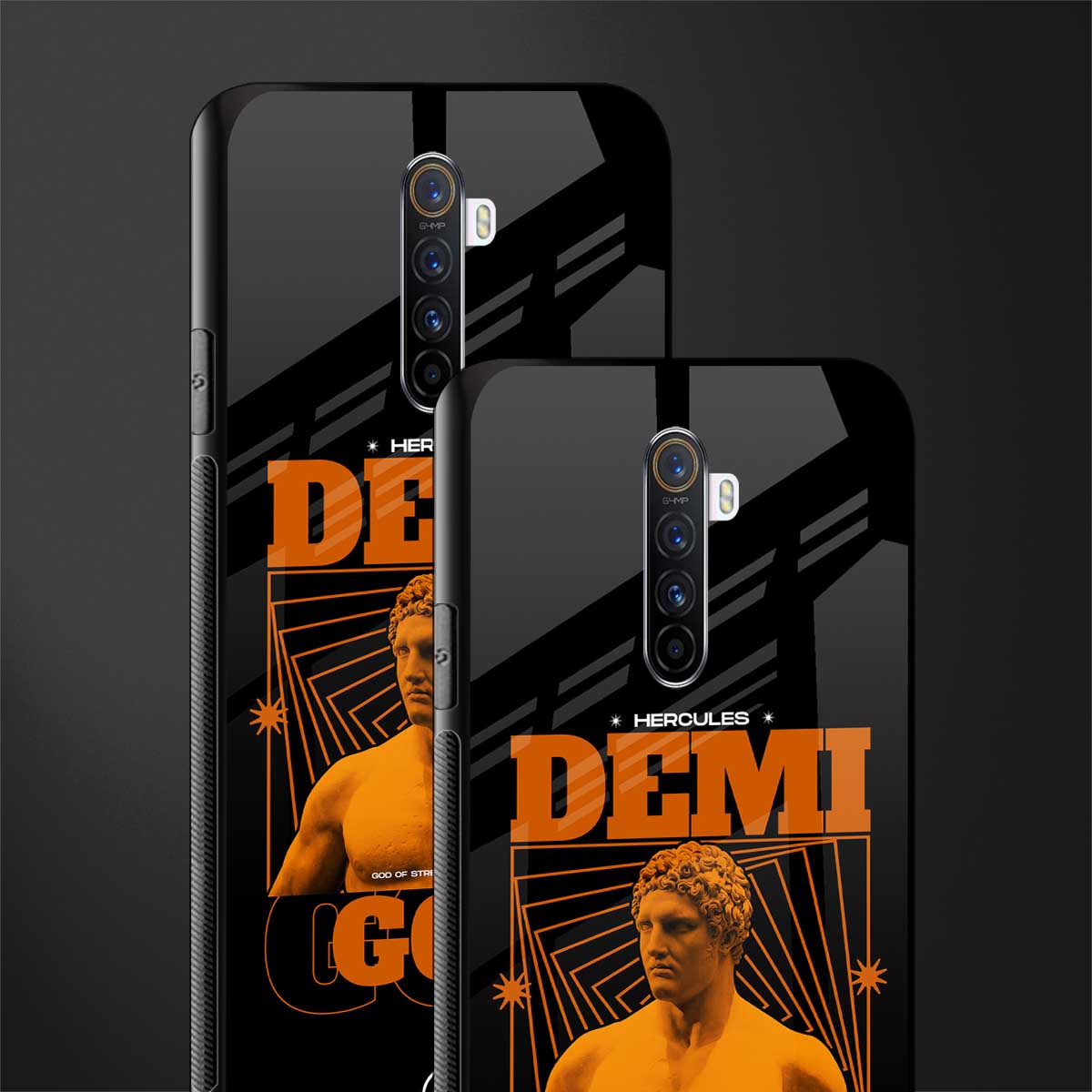 demi god glass case for realme x2 pro image-2