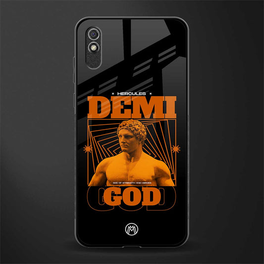 demi god glass case for redmi 9a image