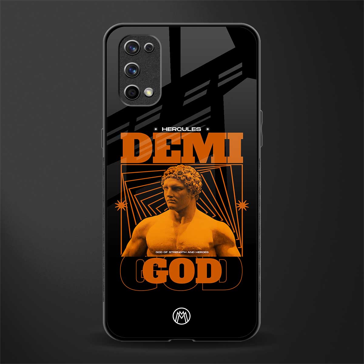 demi god glass case for realme 7 pro image