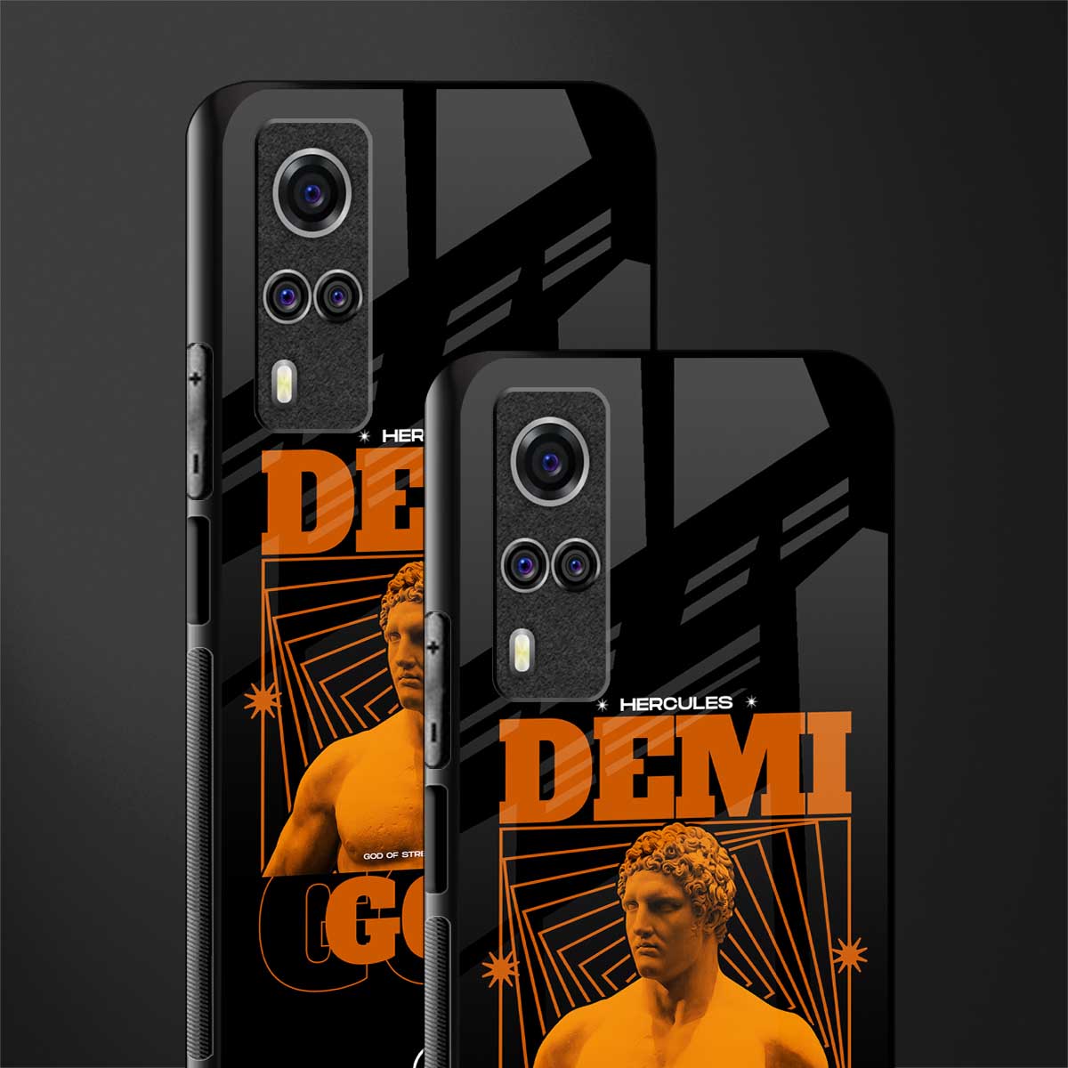 demi god glass case for vivo y51 image-2