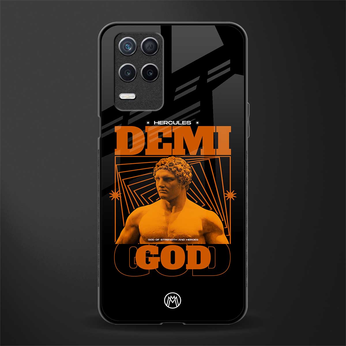 demi god glass case for realme narzo 30 5g image
