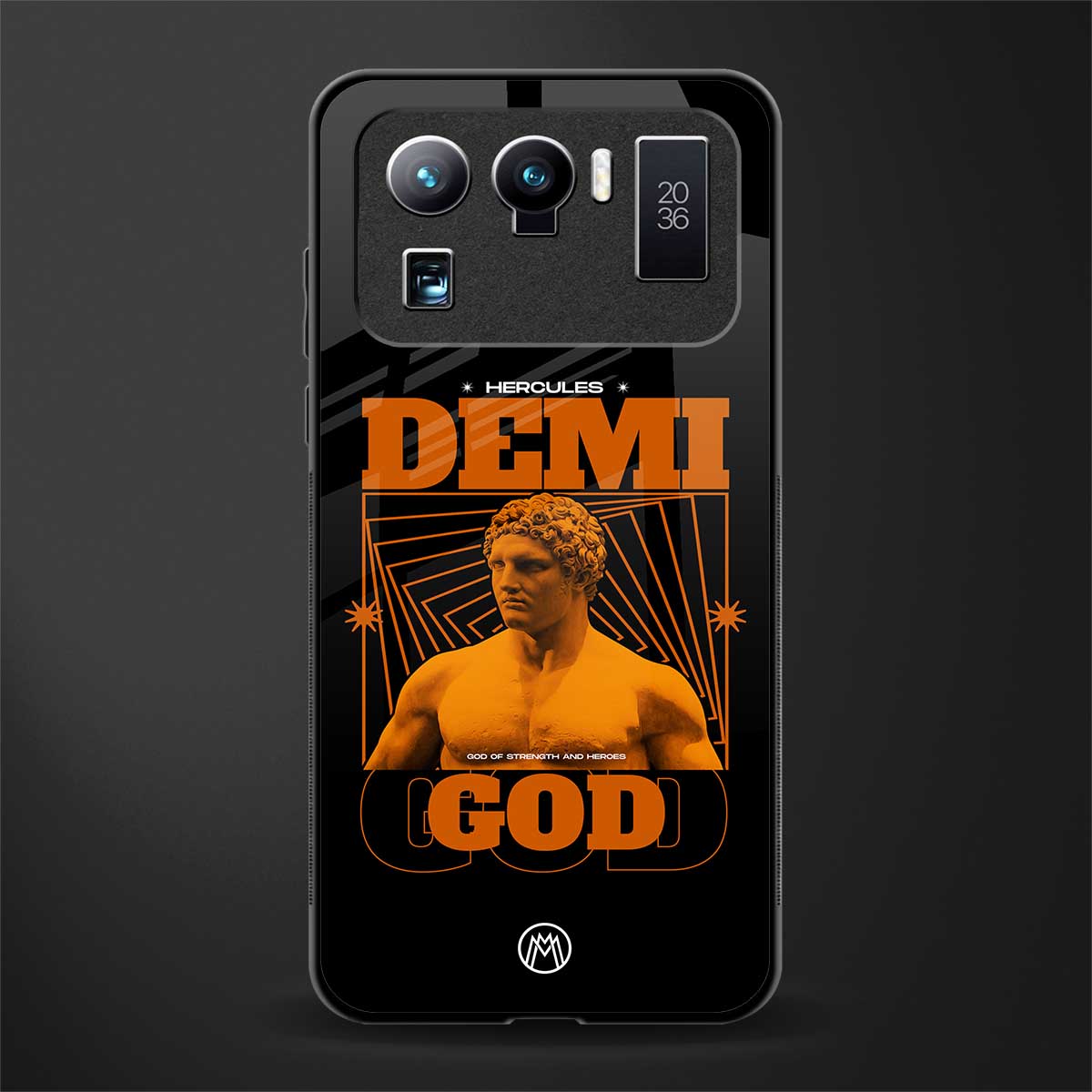 demi god glass case for mi 11 ultra 5g image