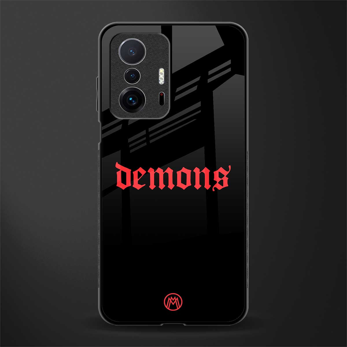 demons glass case for mi 11t pro 5g image