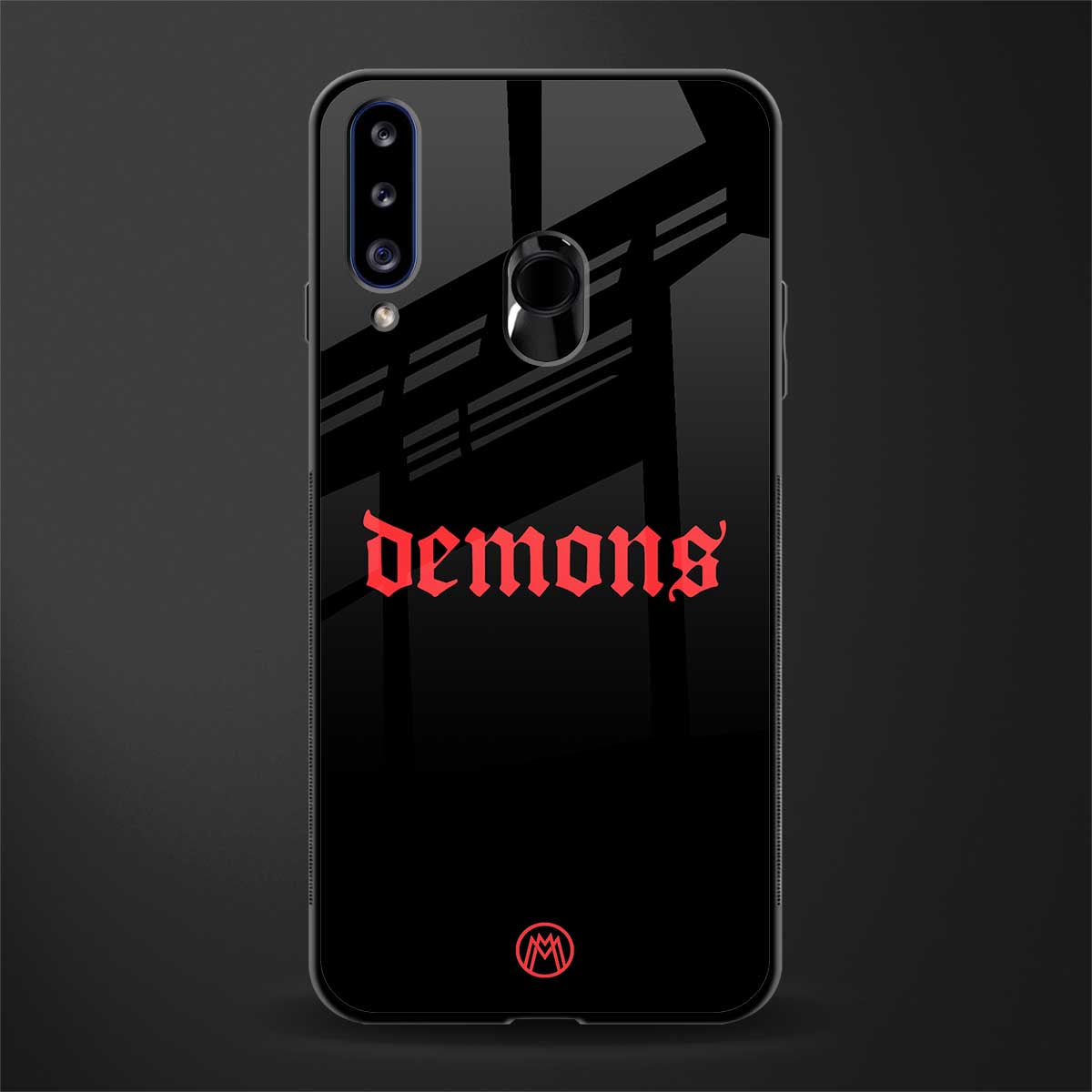 demons glass case for samsung galaxy a20s image