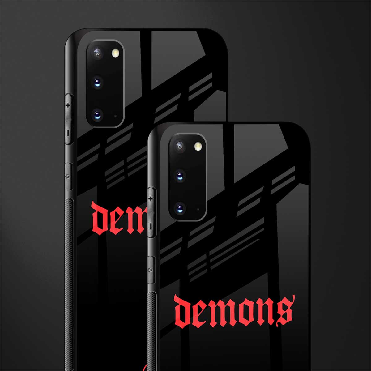demons glass case for samsung galaxy s20 image-2