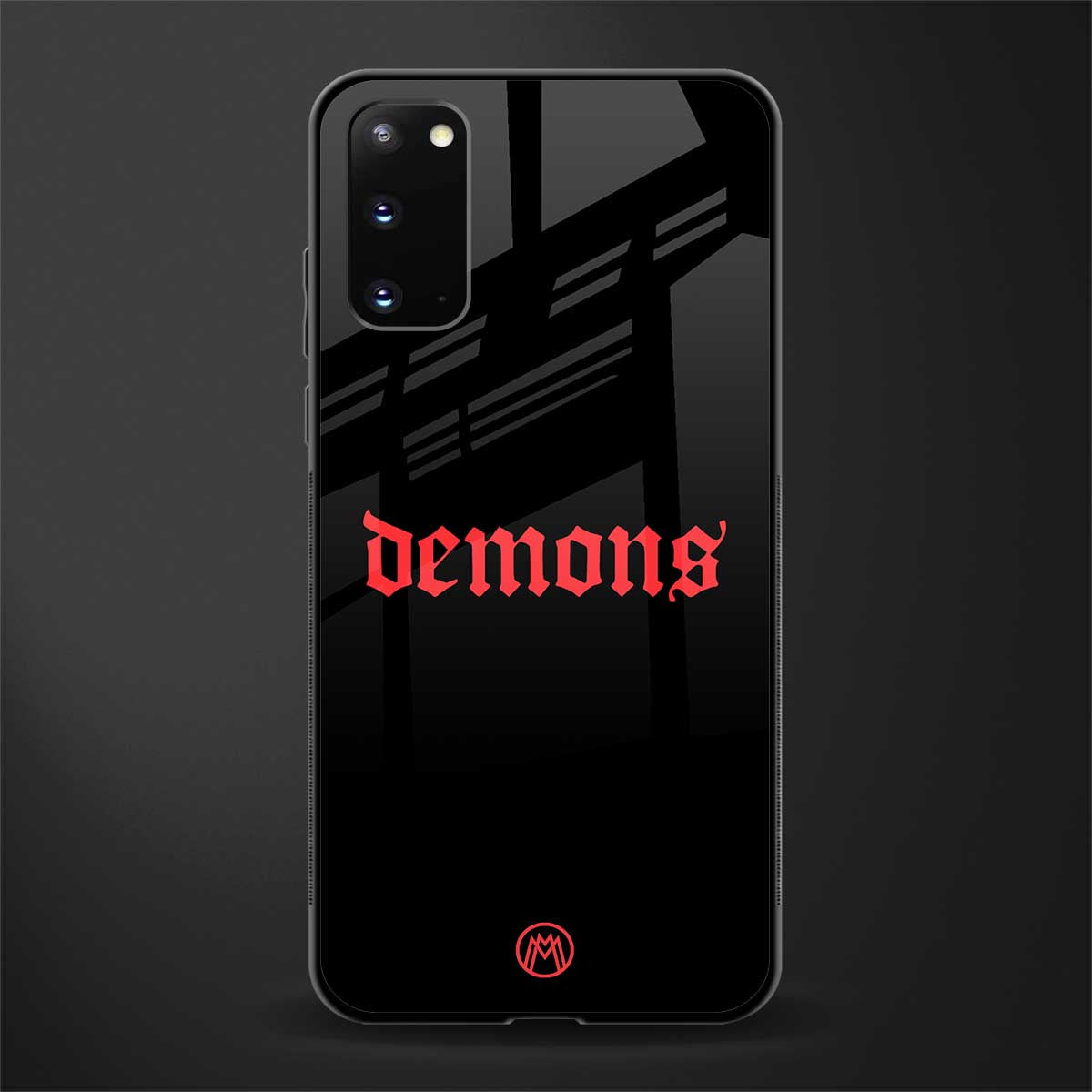 demons glass case for samsung galaxy s20 image