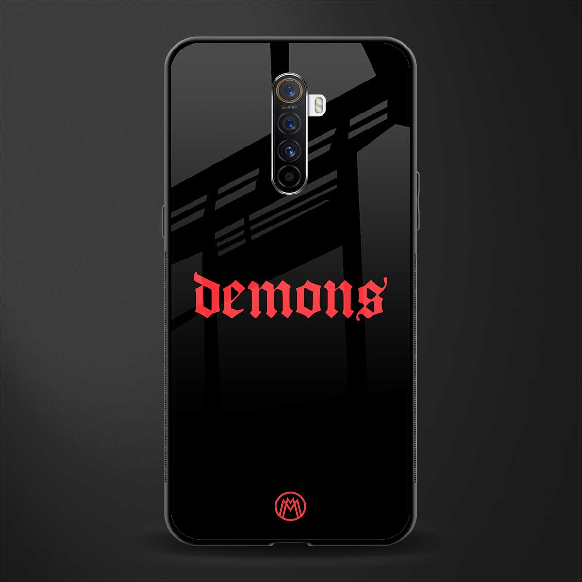 demons glass case for realme x2 pro image