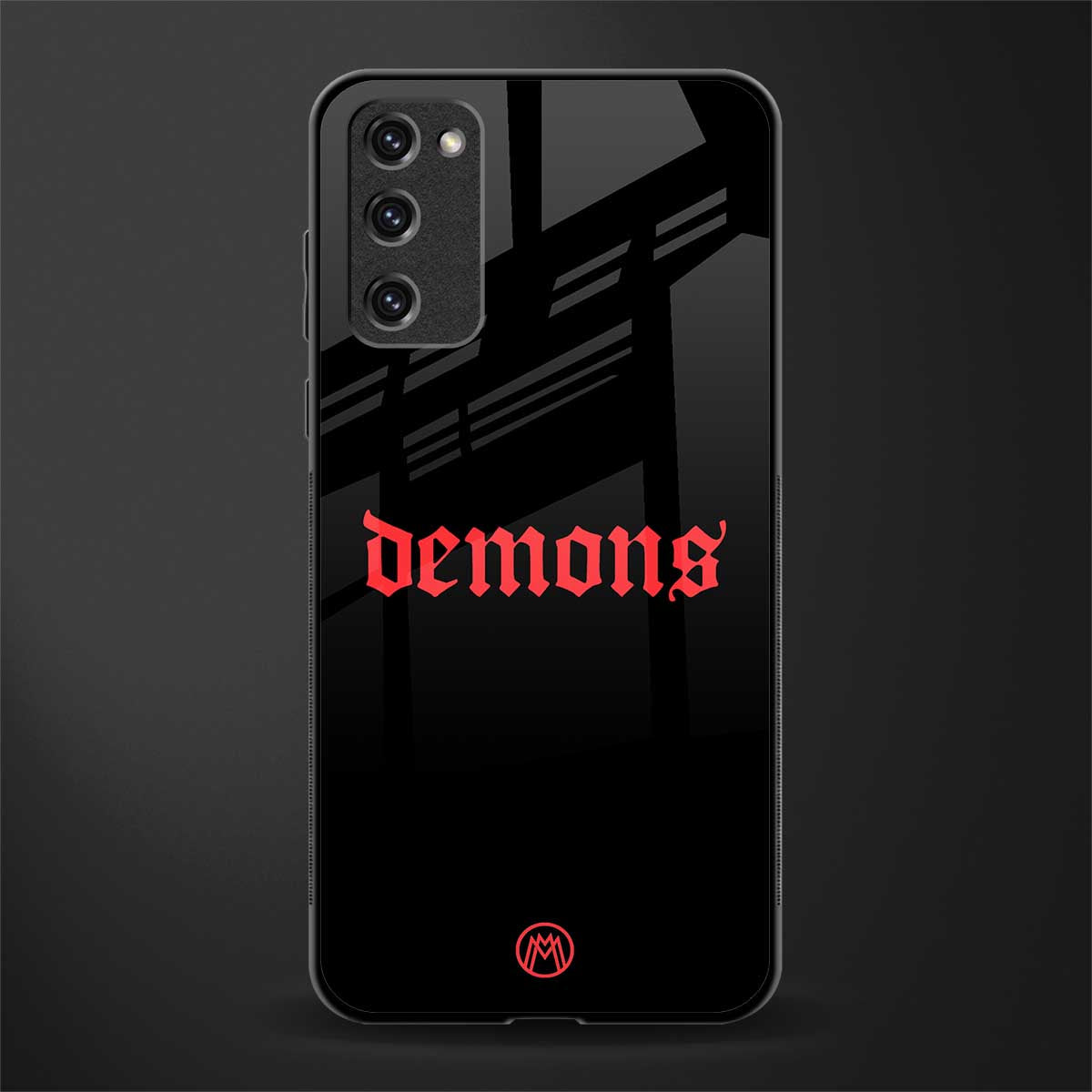 demons glass case for samsung galaxy s20 fe image