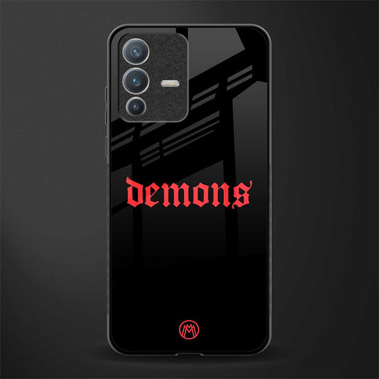 demons glass case for vivo v23 pro 5g image