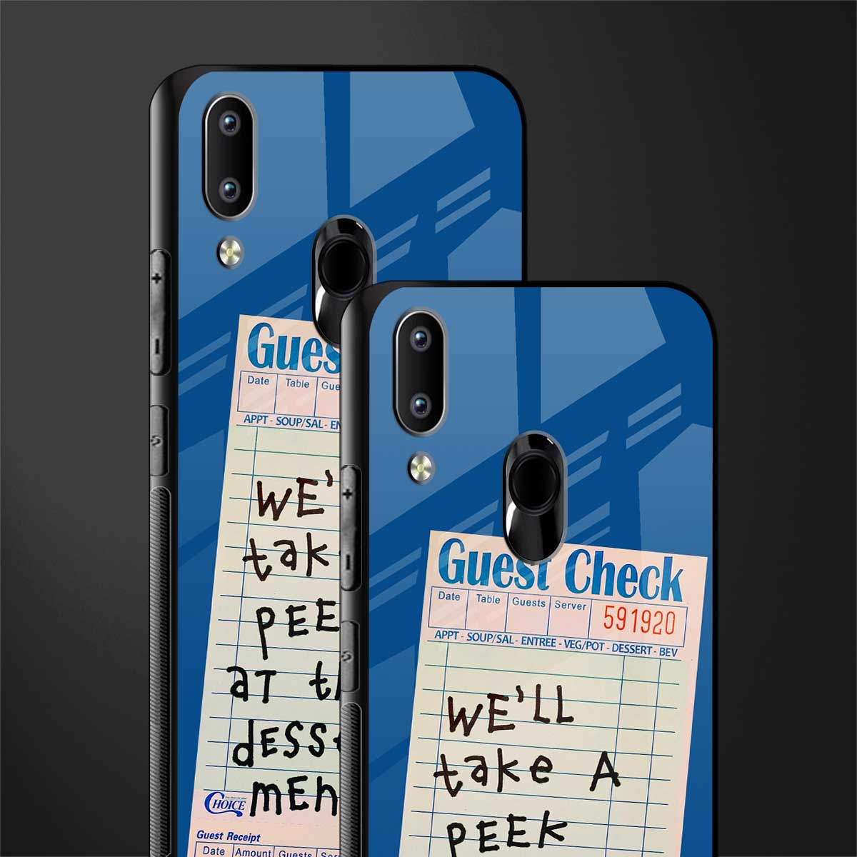 dessert menu glass case for vivo y91 image-2