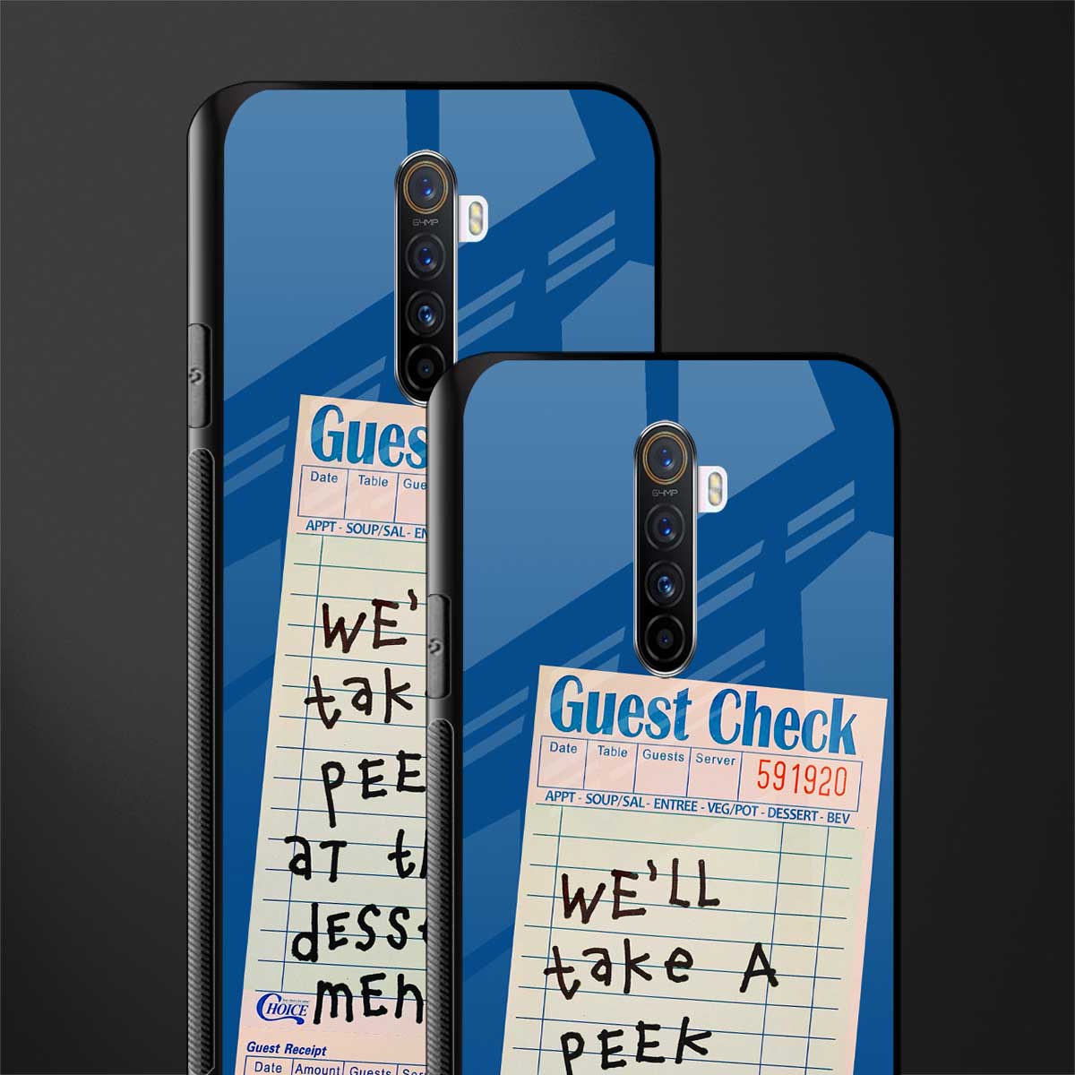 dessert menu glass case for realme x2 pro image-2