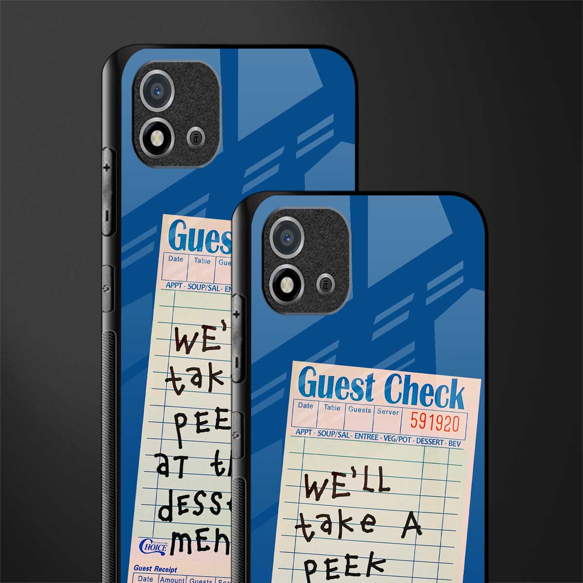 dessert menu glass case for realme c20 image-2
