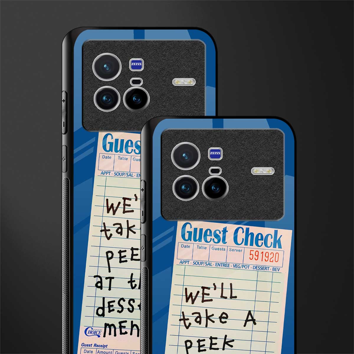 dessert menu glass case for vivo x80 image-2