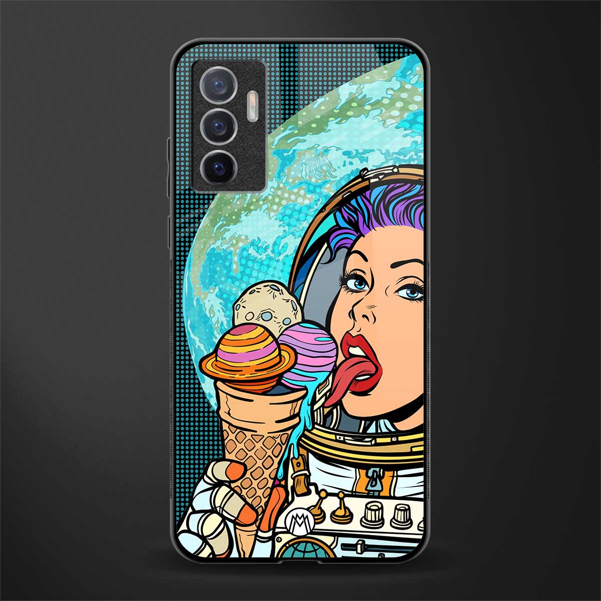 dessert space glass case for vivo v23e image