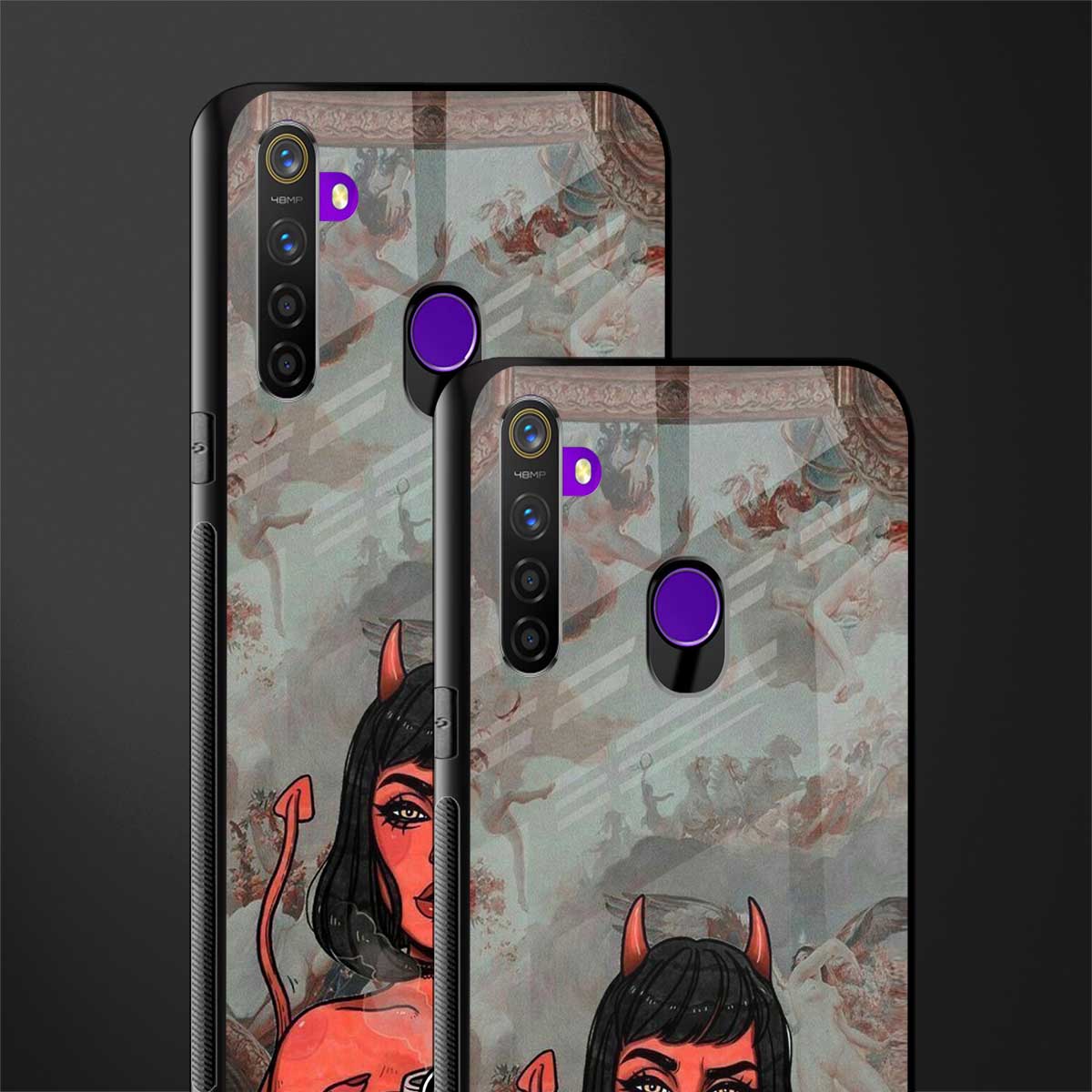 devil buys mymerchandize glass case for realme 5 pro image-2