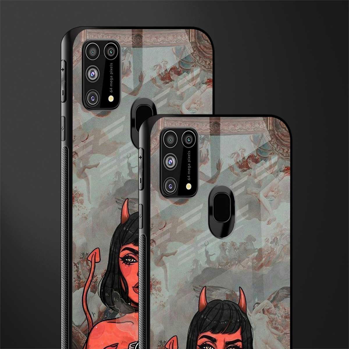devil buys mymerchandize glass case for samsung galaxy m31 prime edition image-2