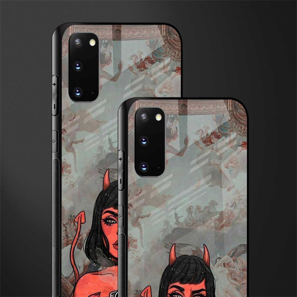 devil buys mymerchandize glass case for samsung galaxy s20 image-2