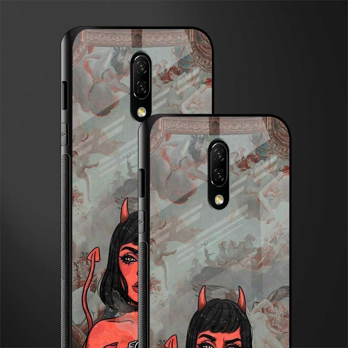 devil buys mymerchandize glass case for oneplus 7 image-2