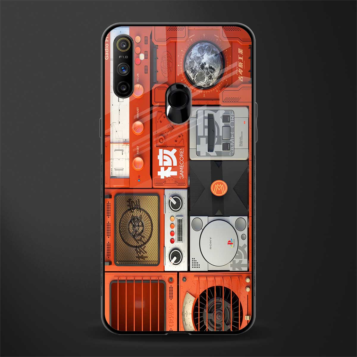 different world glass case for realme narzo 20a image