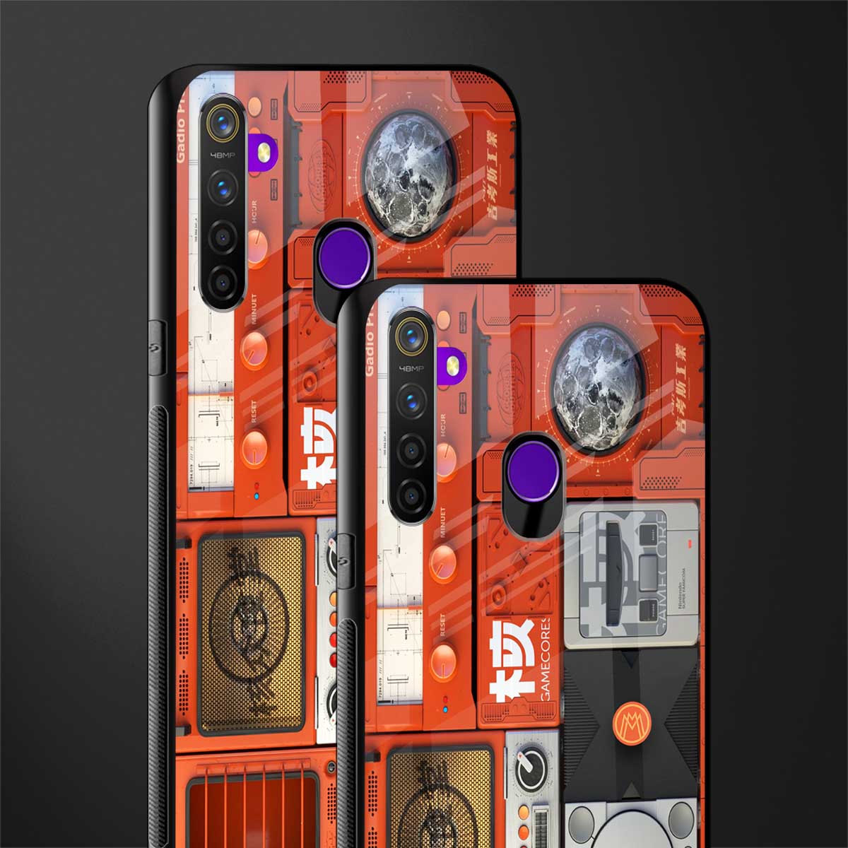 different world glass case for realme 5s image-2