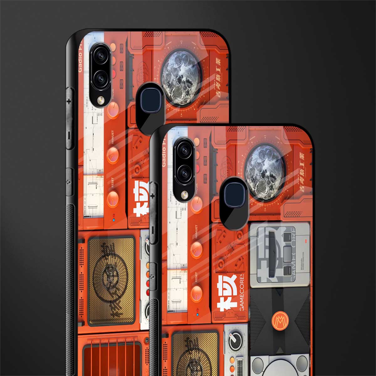 different world glass case for samsung galaxy a30 image-2