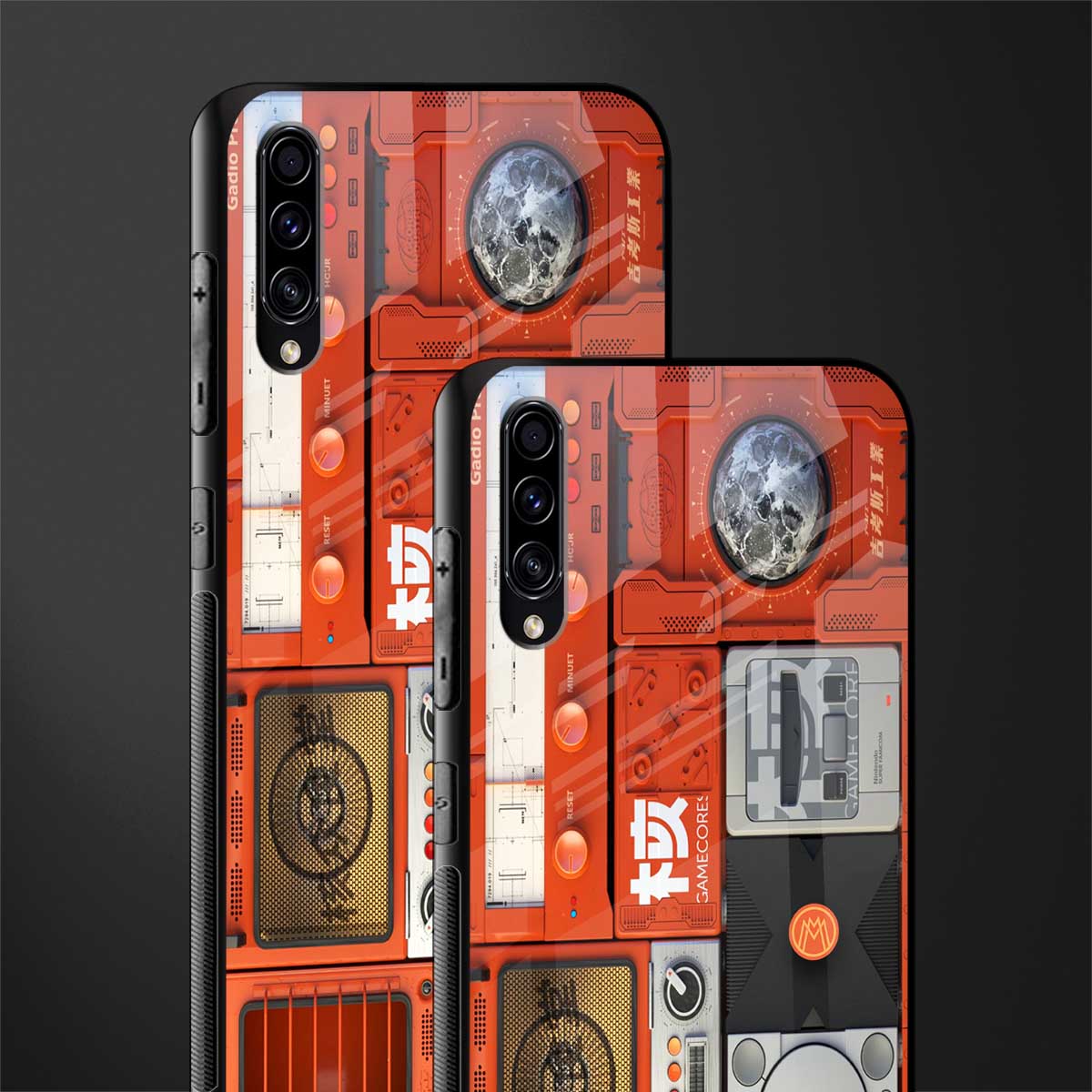 different world glass case for samsung galaxy a70 image-2