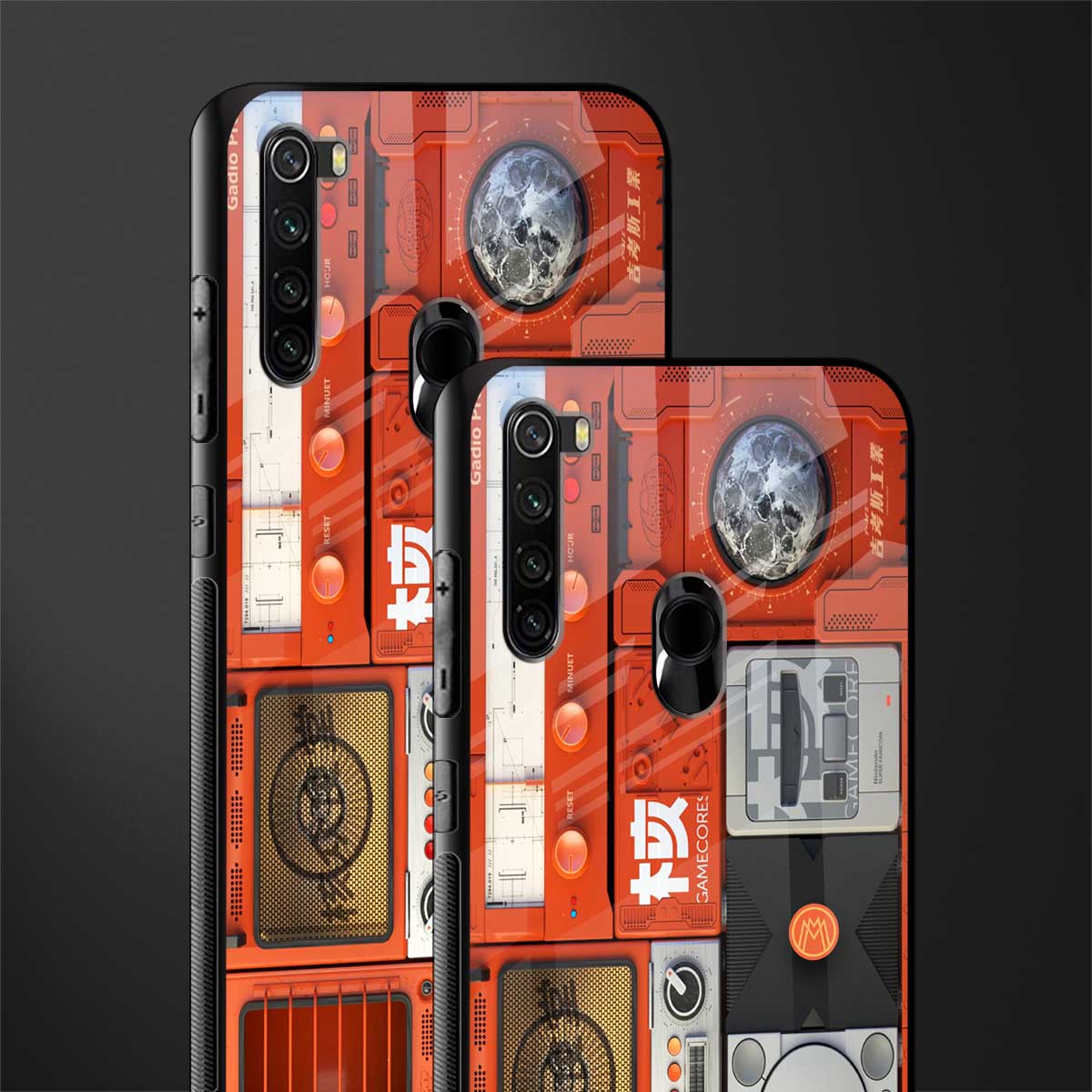 different world glass case for redmi note 8 image-2