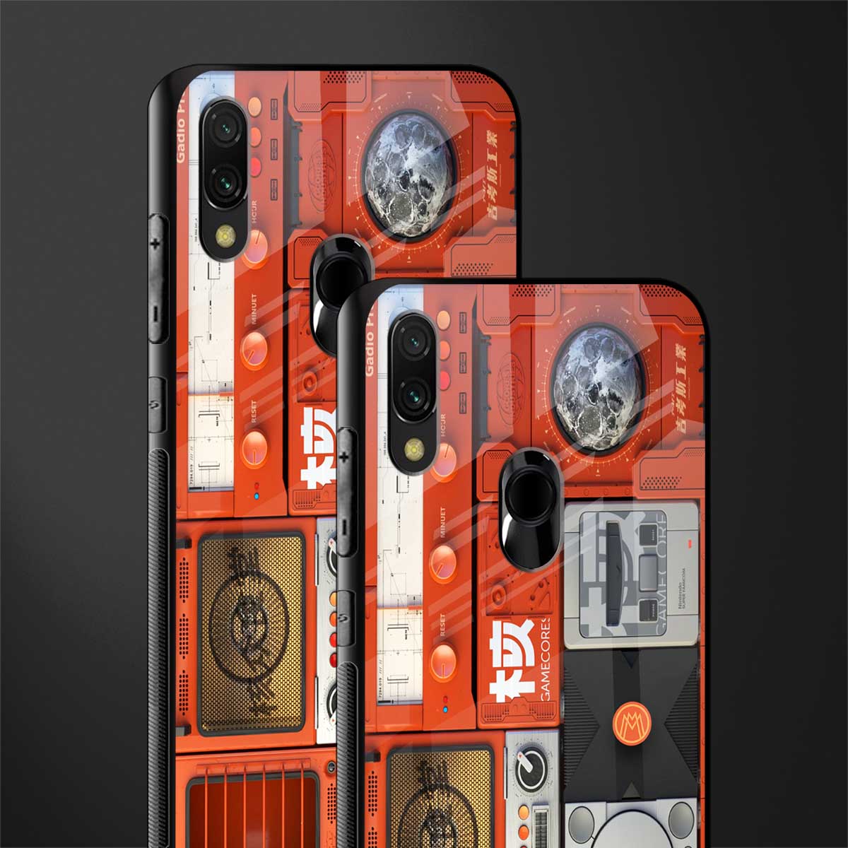 different world glass case for redmi y3 image-2
