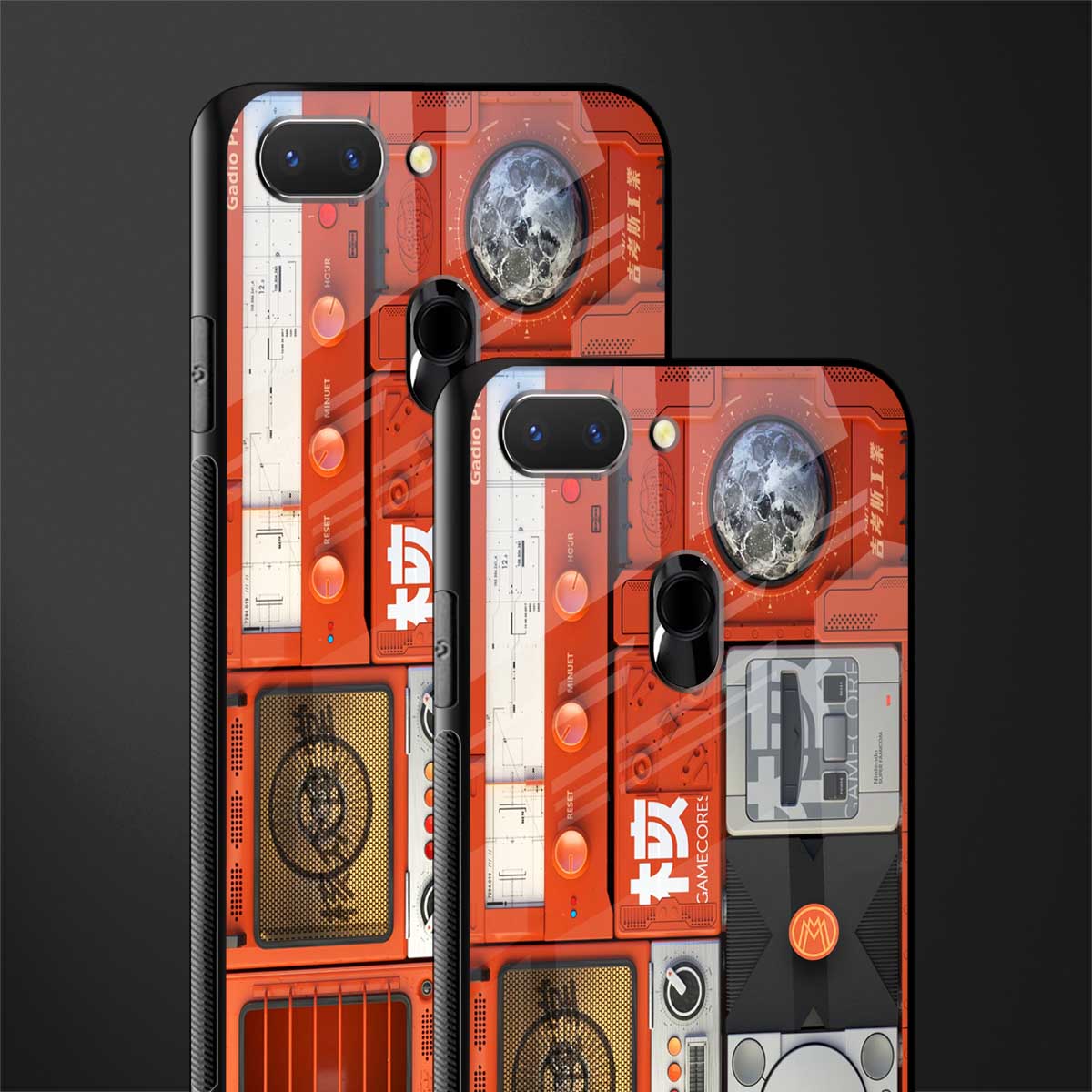 different world glass case for oppo a5 image-2