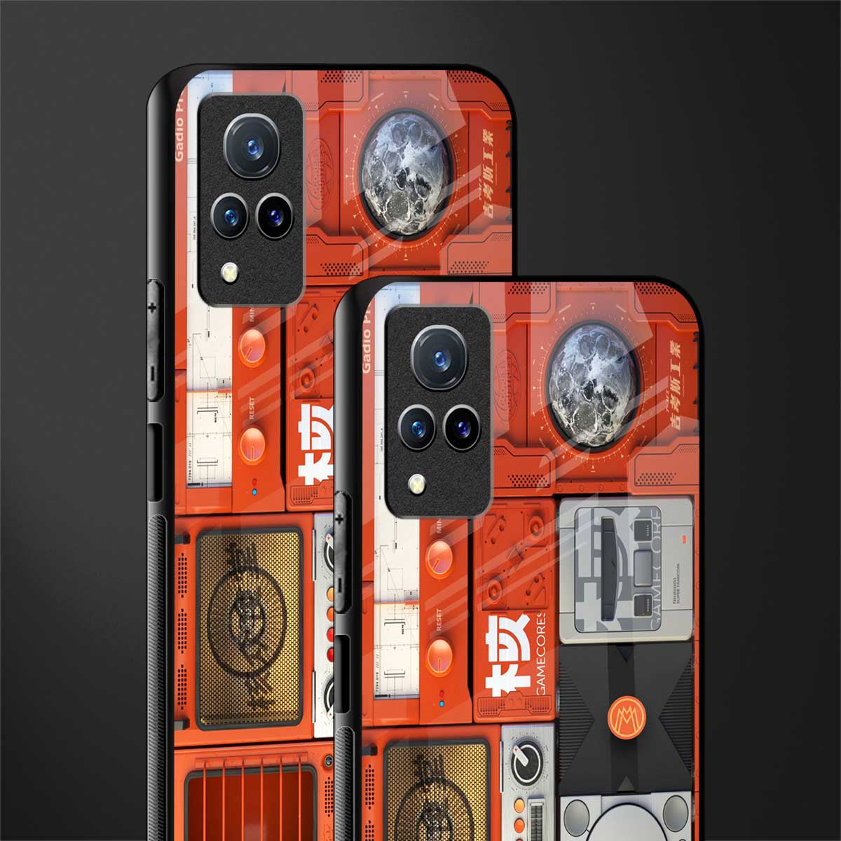 different world glass case for vivo v21 5g image-2