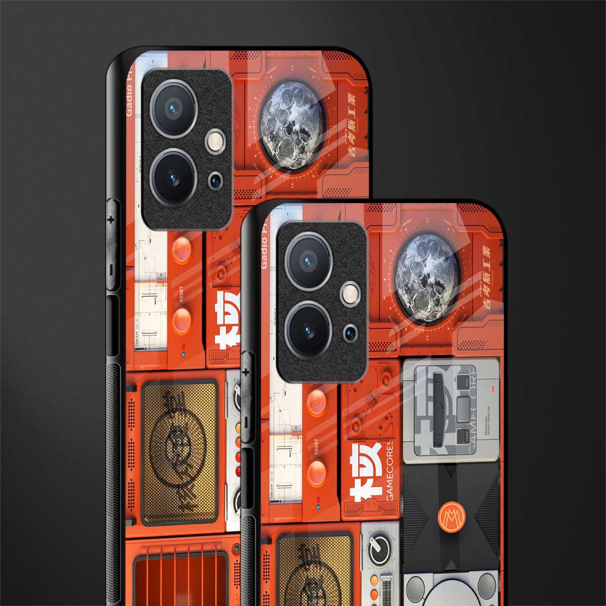 different world glass case for vivo y75 5g image-2