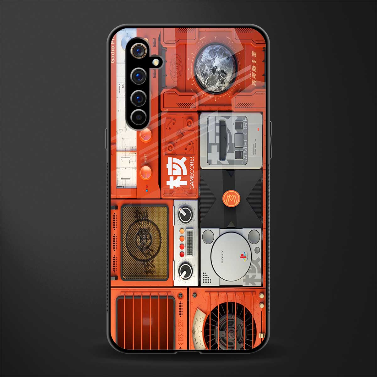 different world glass case for realme x50 pro image