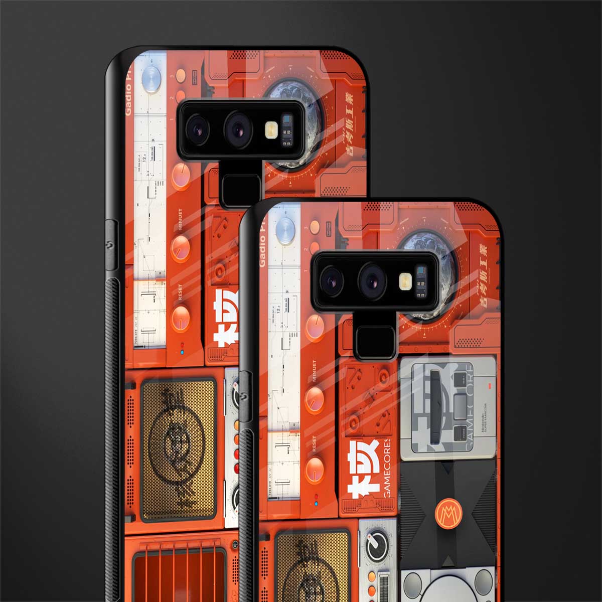 different world glass case for samsung galaxy note 9 image-2