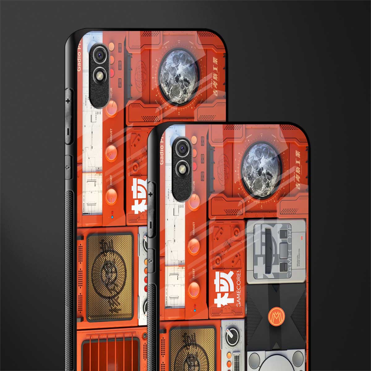 different world glass case for redmi 9a image-2