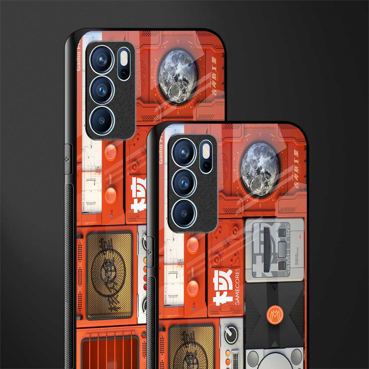 different world glass case for oppo reno6 5g image-2