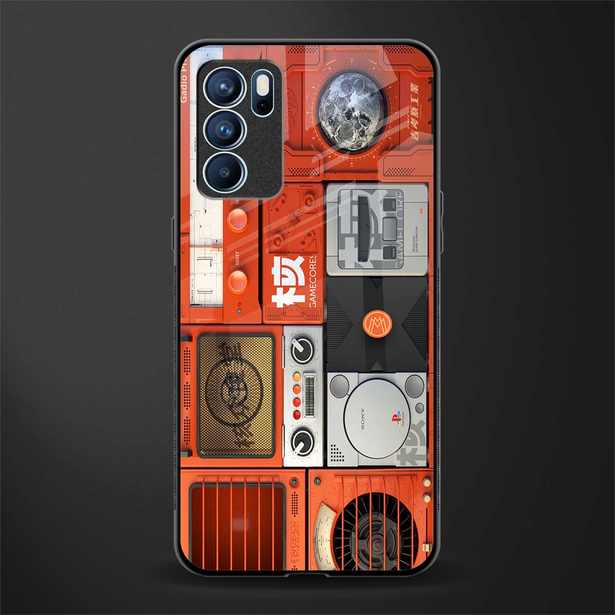 different world glass case for oppo reno6 5g image