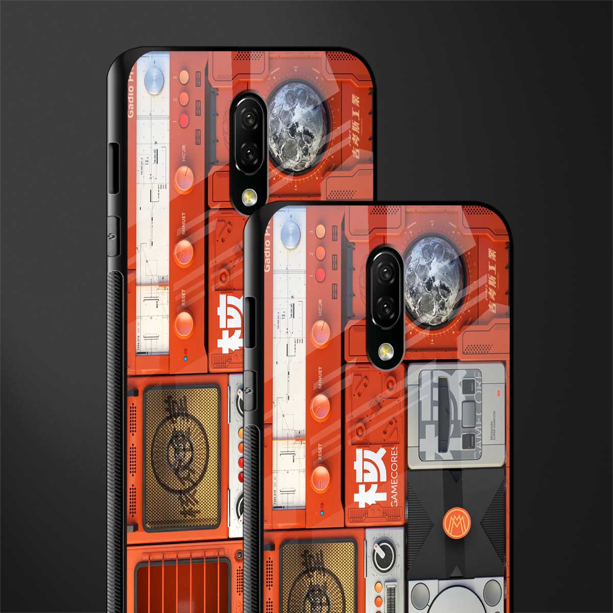different world glass case for oneplus 7 image-2